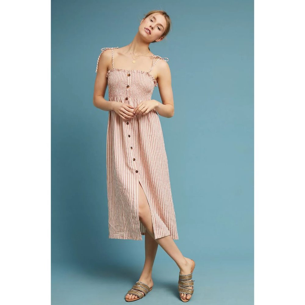 Faithfull The Brand Linen Maxi Dress